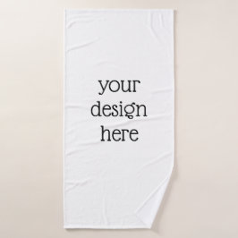 パーソナライズされた バスタオル