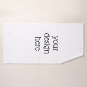 パーソナライズされた バスタオル (バスタオル)