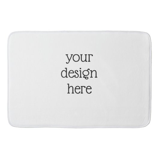 パーソナライズされた バスマット (正面)