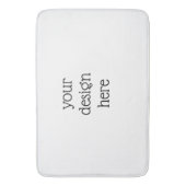 パーソナライズされた バスマット (正面縦)