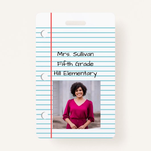 パーソナライズされた バッジ (正面)