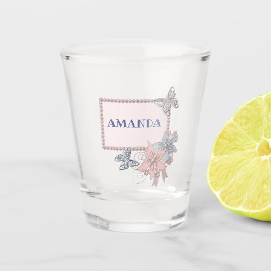 パーソナライズされた,パーティー,バチェロレッテ ショットグラス (正面)