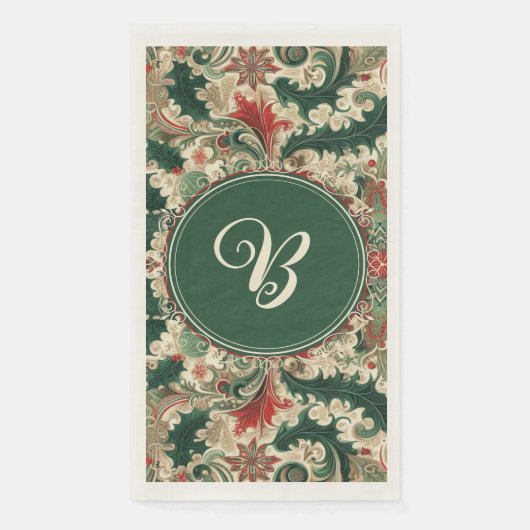 パーソナライズされた/ビクトリアン/ヴィンテージクラシッククリスマス (正面)