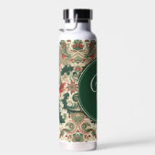 パーソナライズされた/ビクトリアン/ヴィンテージクラシッククリスマス ウォーターボトル (右面)