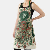 パーソナライズされた/ビクトリアン/ヴィンテージクラシッククリスマス エプロン (インサイチュ)