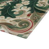 パーソナライズされた/ビクトリアン/ヴィンテージクラシッククリスマス カッティングボード (角)