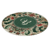 パーソナライズされた/ビクトリアン/ヴィンテージクラシッククリスマス カッティングボード (角)