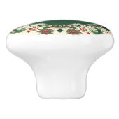 パーソナライズされた/ビクトリアン/ヴィンテージクラシッククリスマス セラミックノブ (側面)