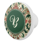 パーソナライズされた/ビクトリアン/ヴィンテージクラシッククリスマス セラミックノブ (右)