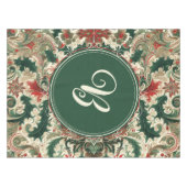 パーソナライズされた/ビクトリアン/ヴィンテージクラシッククリスマス テーブルクロス (正面(横))