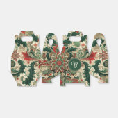 パーソナライズされた/ビクトリアン/ヴィンテージクラシッククリスマス フェイバーボックス (折り畳みなし)