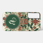 パーソナライズされた/ビクトリアン/ヴィンテージクラシッククリスマス SAMSUNG GALAXYケース (裏面横)