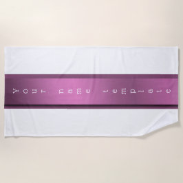 パーソナライズされた,ビーチタオルフェスティバル，モノクロ， ビーチタオル