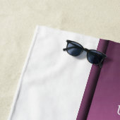 パーソナライズされた,ビーチタオルフェスティバル，モノクロ， ビーチタオル (インサイチュ)