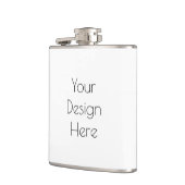 パーソナライズされた フラスク (左)