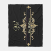 パーソナライズされた フリースブランケット (正面)