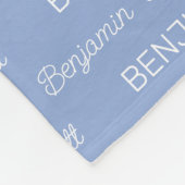 パーソナライズされた フリースブランケット (角)