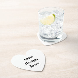 パーソナライズされた ペーパーコースター