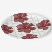 パーソナライズされた ペーパープレート (アングル)