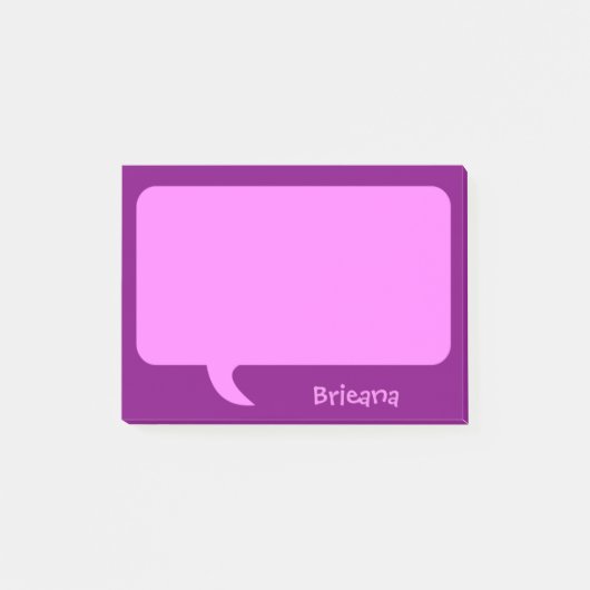 パーソナライズされた ポストイット (正面)