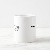 パーソナライズされた,ママ,創立,年 コーヒーマグカップ (中央)