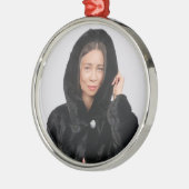 パーソナライズされた メタルオーナメント (左)