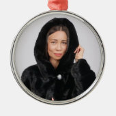 パーソナライズされた メタルオーナメント (正面)