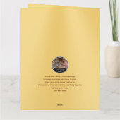 パーソナライズされた,メモリアルPHOTOカード,名前,メッセージ カード (裏面)