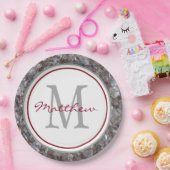 パーソナライズされた&モノグラムの ペーパープレート (パーティー)