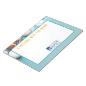 パーソナライズされた(ユダヤ教の)バル・ミツバーノート – スポーツ ノートパッド (アングル)