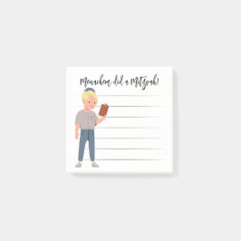 パーソナライズされた（ユダヤ教の）バル・ミツバー注記 ポストイット