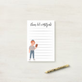 パーソナライズされた（ユダヤ教の）バル・ミツバー注記 ポストイット (デスク上)