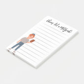 パーソナライズされた（ユダヤ教の）バル・ミツバー注記 ポストイット (アングル)