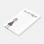 パーソナライズされた（ユダヤ教の）バル・ミツバー注記 ポストイット (アングル)