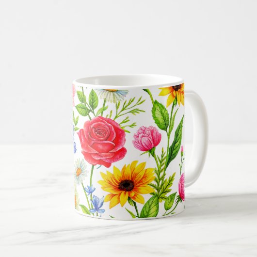 パーソナライズされた-ユニーク誕生日用ギフトアイディア コーヒーマグカップ (正面右)