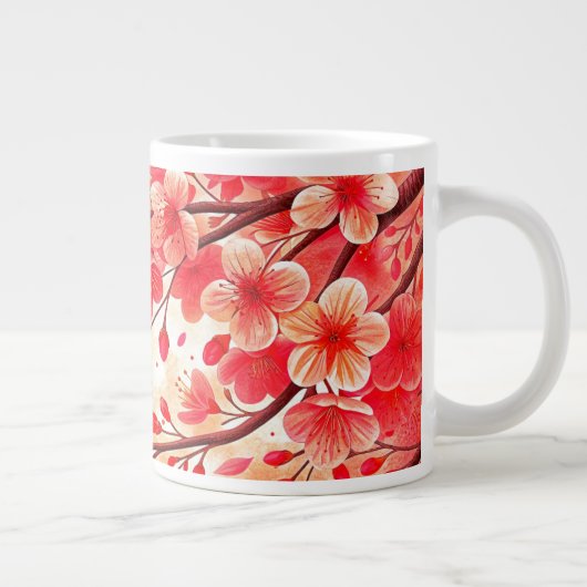 パーソナライズされた-ユニーク誕生日用ギフトアイディア ジャンボコーヒーマグカップ (右)