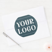 パーソナライズされた、ユニーク、お洒落、洗練された復活祭 ラウンドシール (封筒)