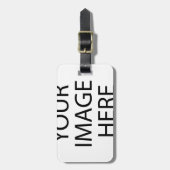 パーソナライズされた ラゲッジタグ (正面縦)