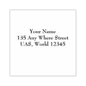 パーソナライズされた ラバースタンプ (インプリント)