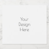 パーソナライズされた リキュールボトルラベル (シングルラベル)