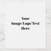 パーソナライズされた ワインラベル (シングルラベル)