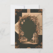 [パーソナライズされた]ヴィンエレガントテージ結婚式招待状 招待状 (裏面)