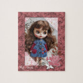 パーソナライズされた,ヴィンテージフォトフレーム ジグソーパズル (縦)