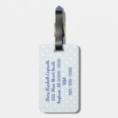 パーソナライズされた,ヴィンテージ,裁縫荷物タグ ラゲッジタグ (裏面縦)