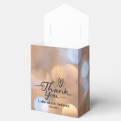 パーソナライズされた《写真》ぼけ味結婚の感謝 フェイバーボックス (オープン)