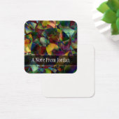 パーソナライズされた、抽象芸術カラフルデジタルアートノート (デスク)