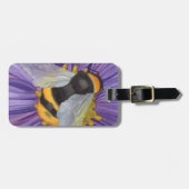 パーソナライズされた（昆虫）マルハナバチ荷物タグバッグID ラゲッジタグ (正面横)