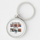 パーソナライズされた「最高のFriends Forever」写真テンプレート キーホルダー (正面)