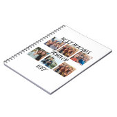 パーソナライズされた「最高のFriends Forever」写真テンプレート ノートブック (左側)