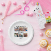 パーソナライズされた「最高のFriends Forever」写真テンプレート ペーパープレート (パーティー)